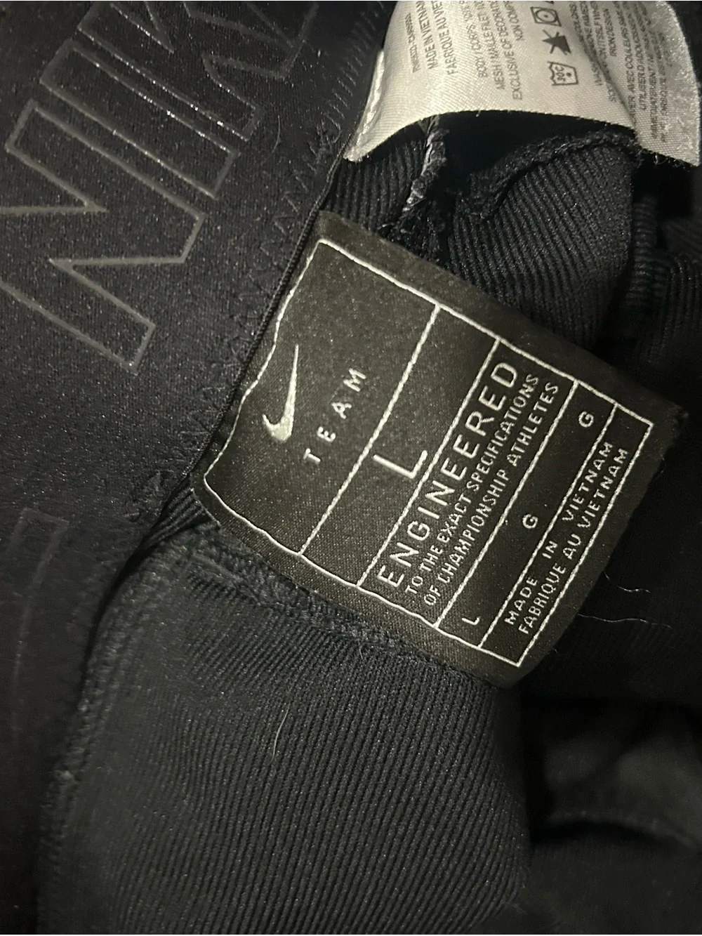 Nike Black youth softball pants